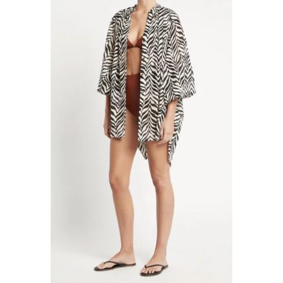 NEW FAITHFULL THE BRAND lucita smock dress in ayu print - Picture 3 of 3